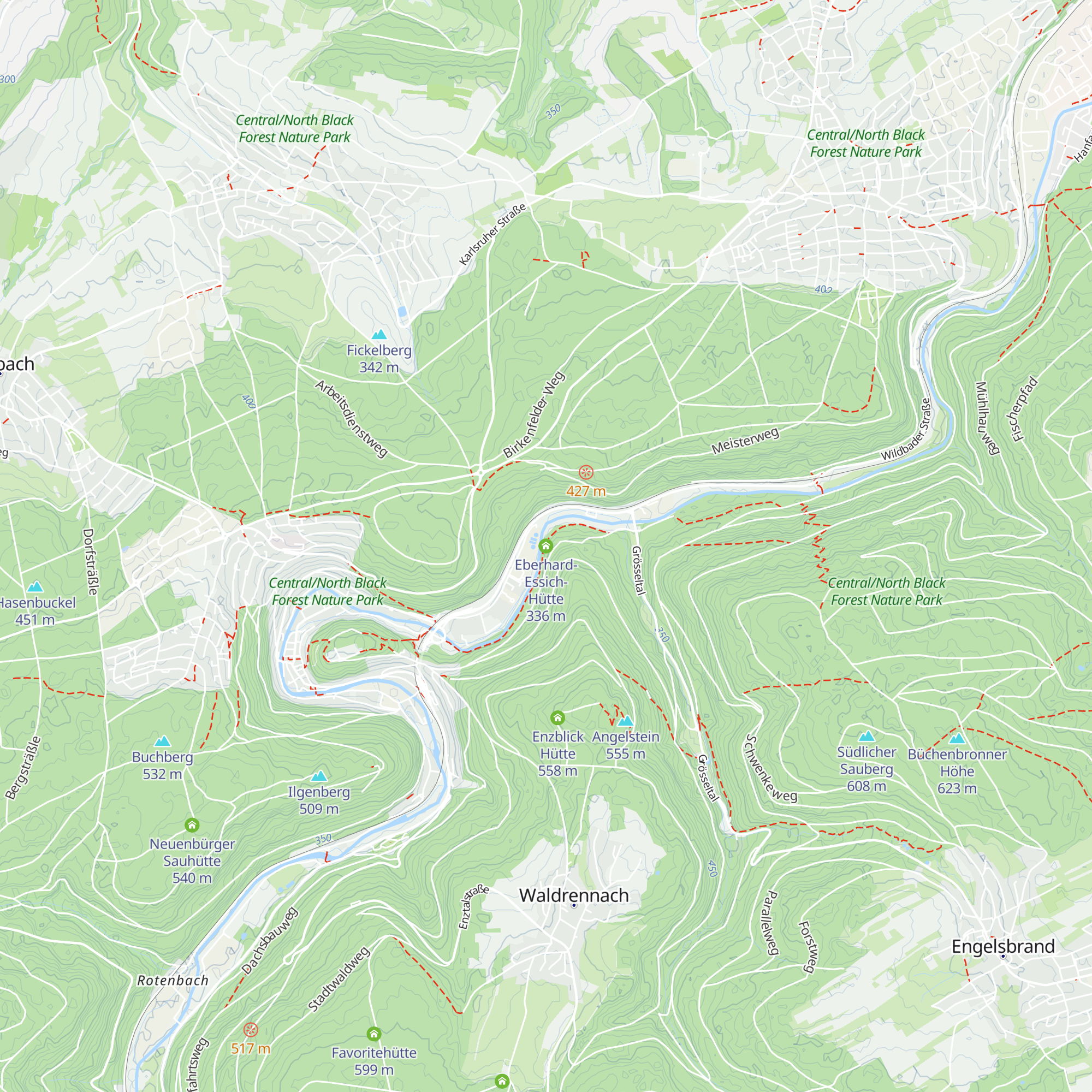 Eberhard-Essich-Hütte map