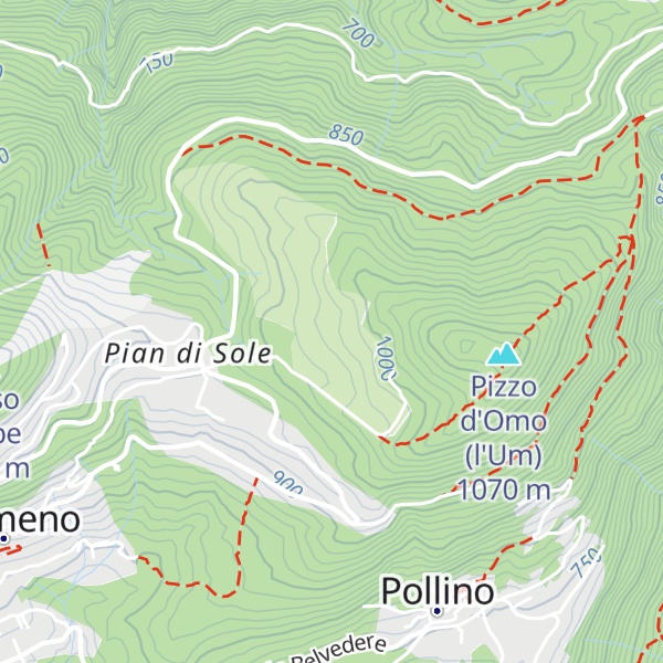 Map of Golf Pian di Sole