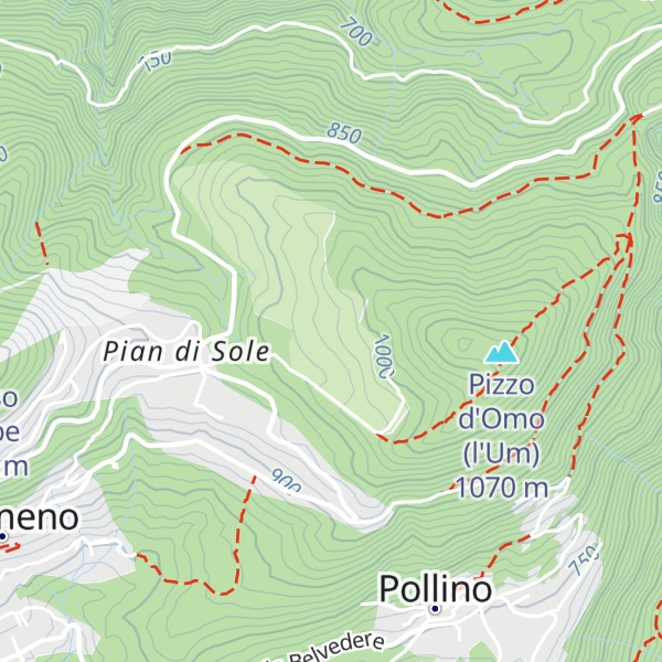 Map of Ristorante La Genzianella