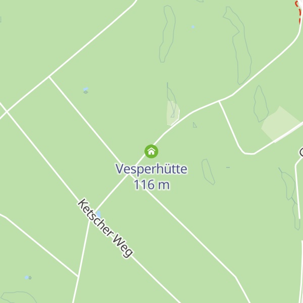 Map of Vesperhütte