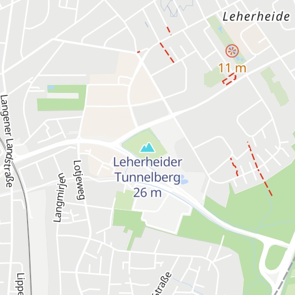 Map of Leherheider Tunnelberg