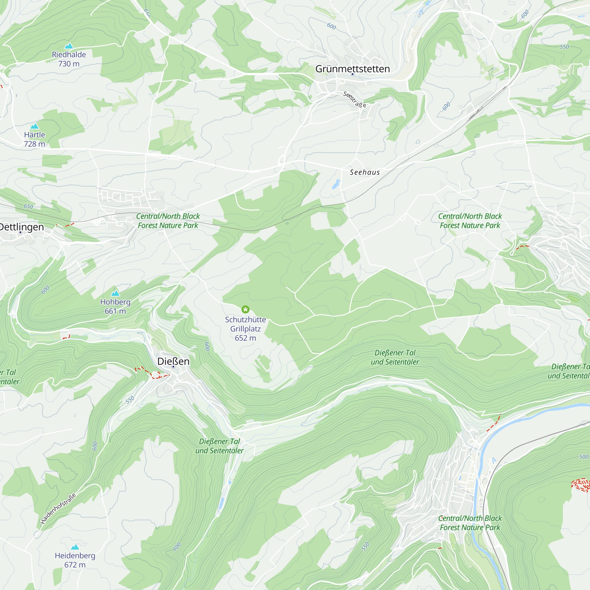 Wolfsgrubenhütte map