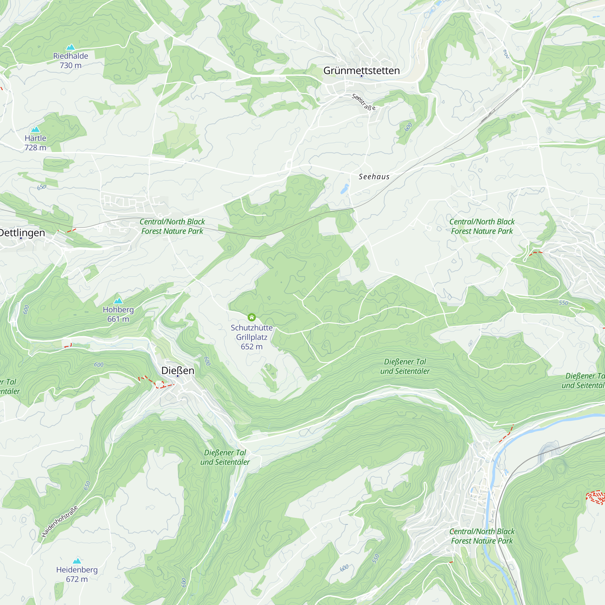 Wolfsgrubenhütte map