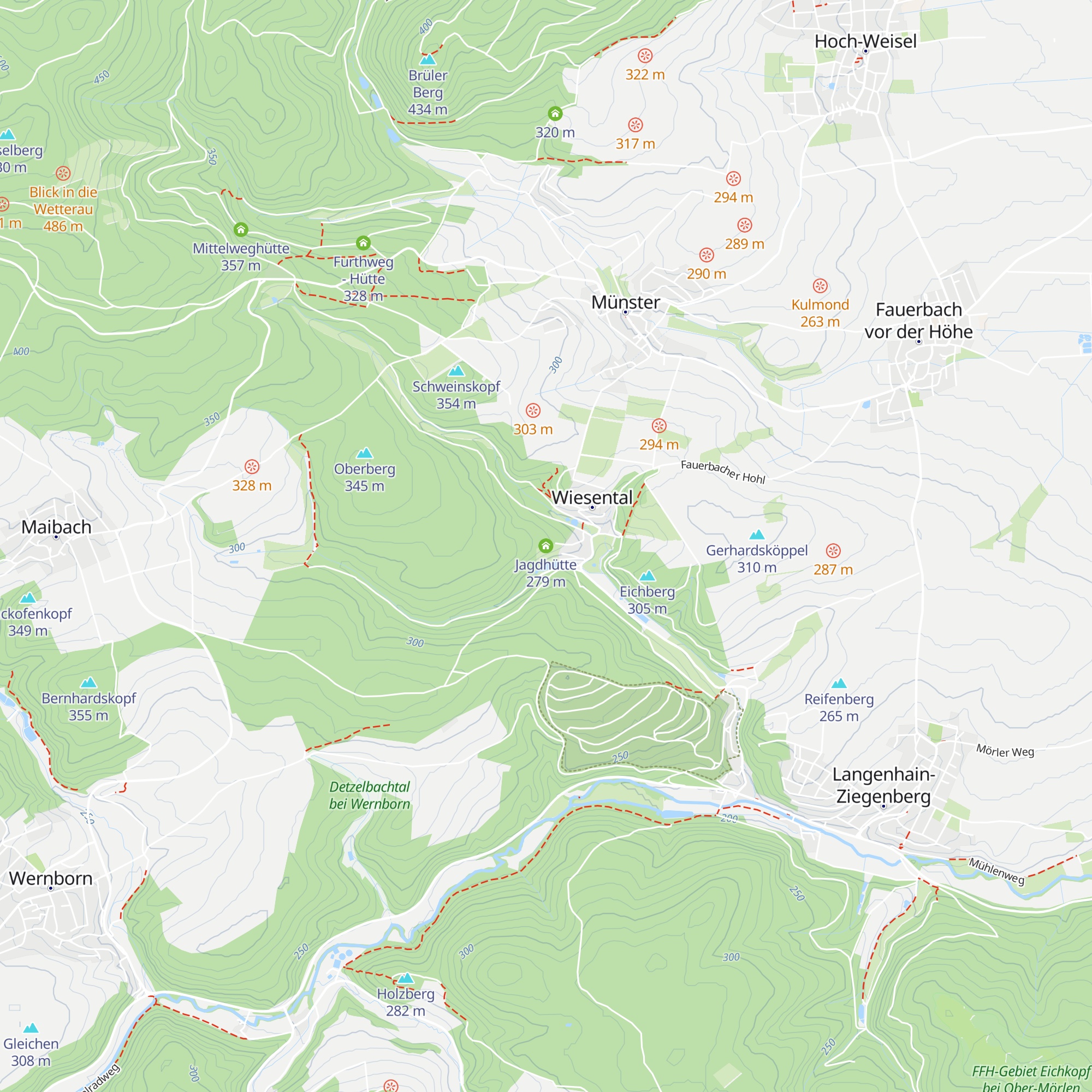 Jagdhütte map