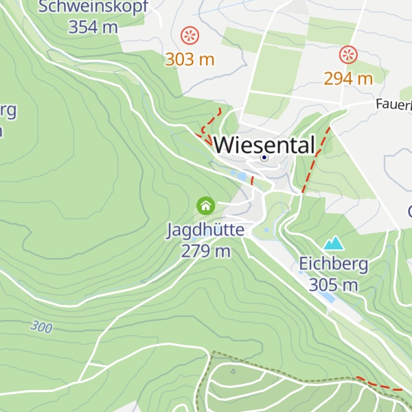 Map of Jagdhütte