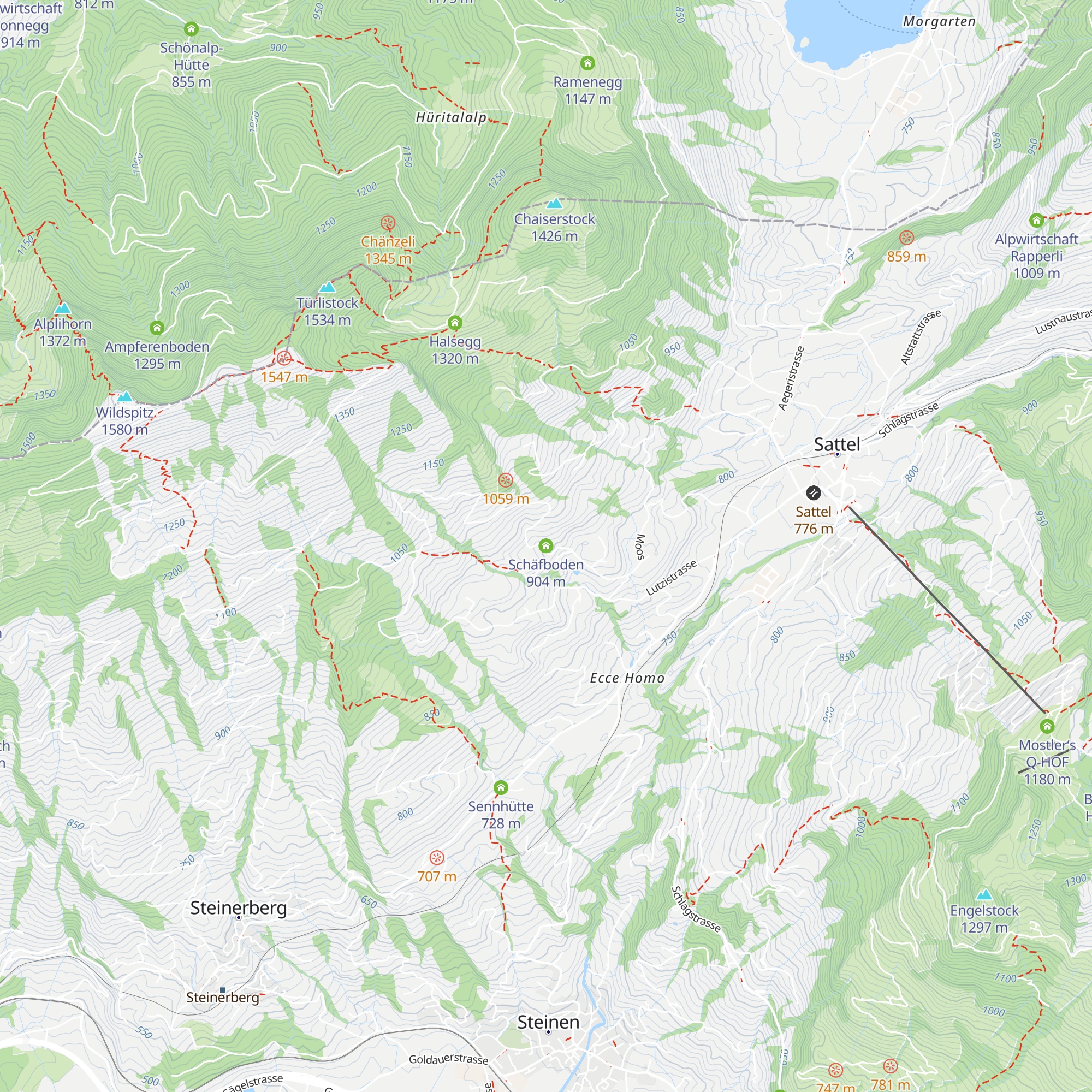 Schäfboden map