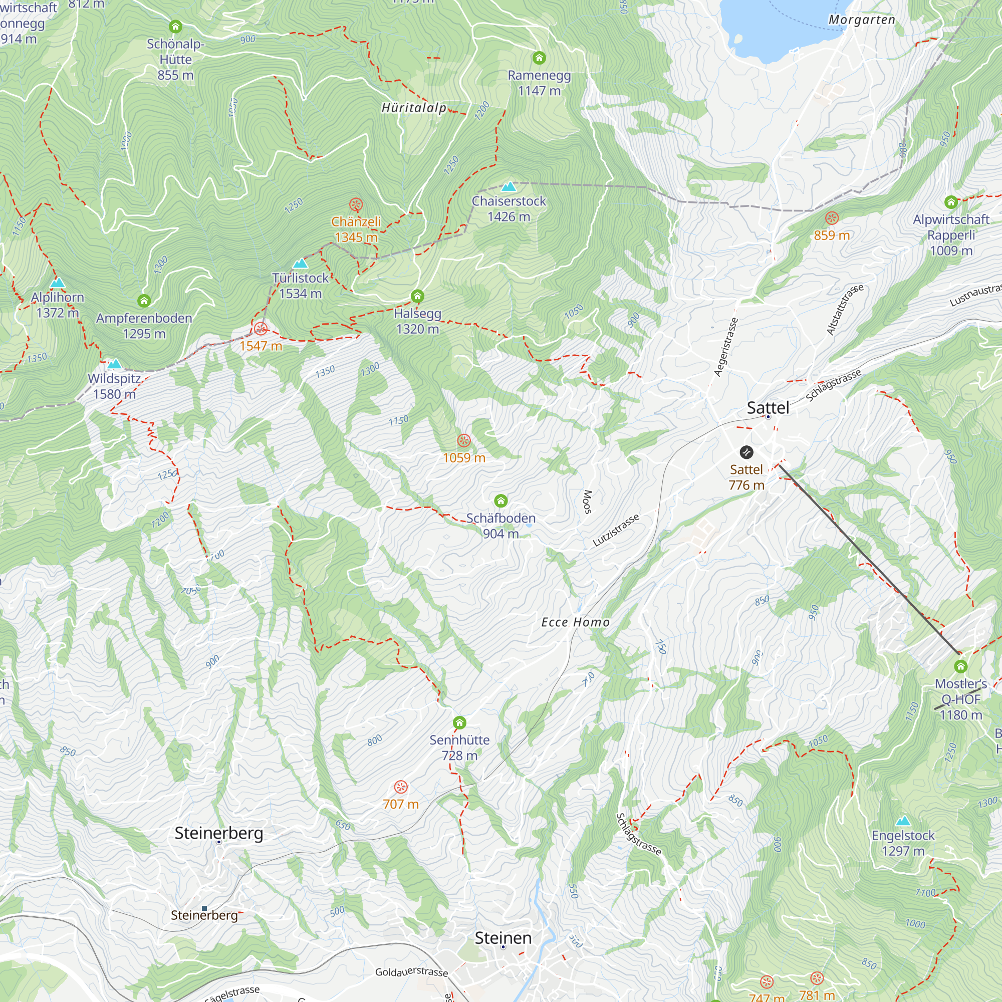 Schäfboden map