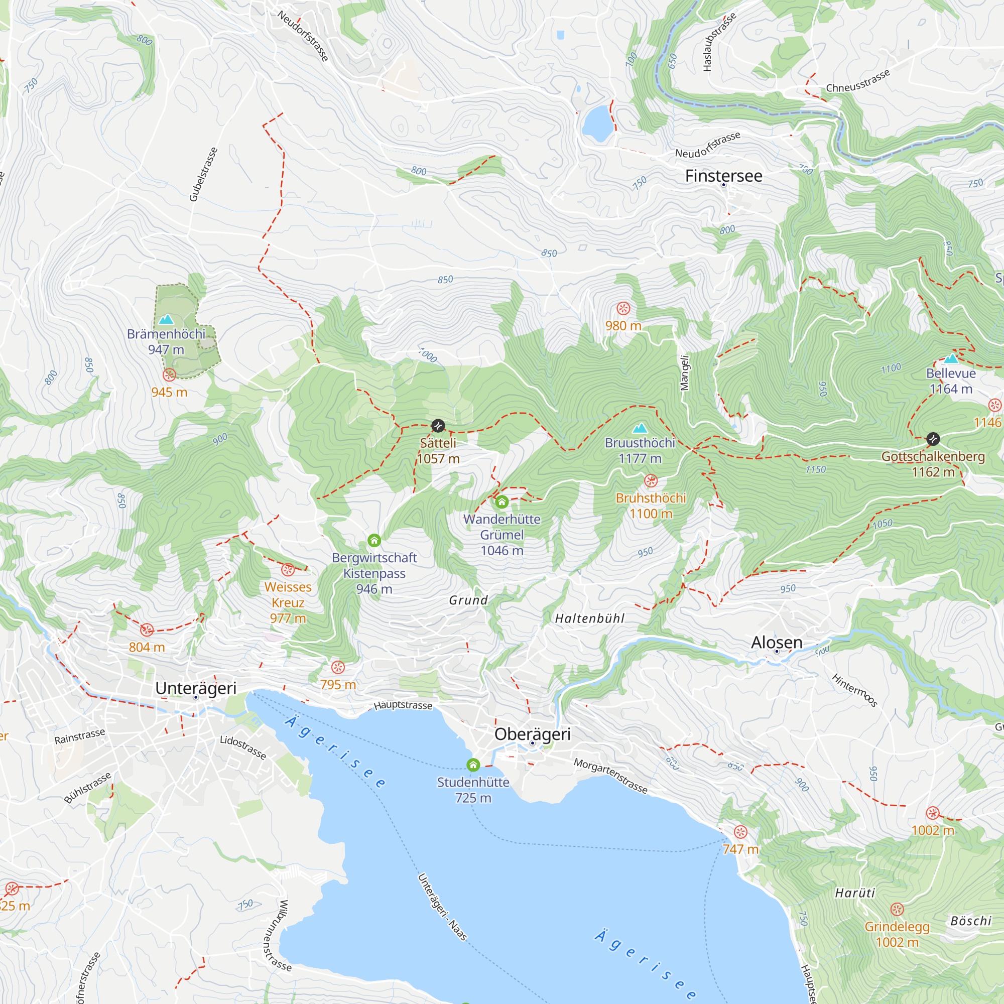 Wanderhütte Grümel map