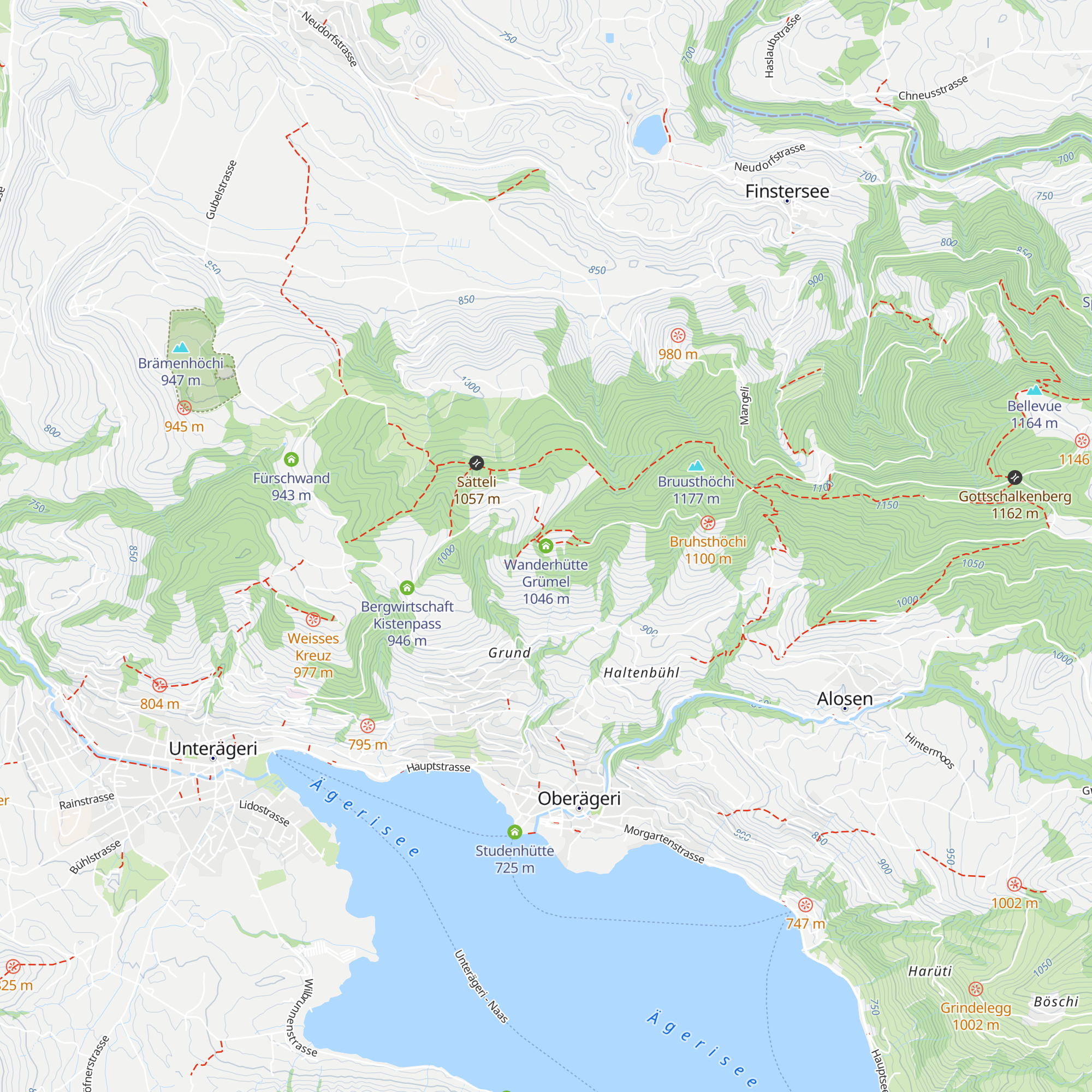 Wanderhütte Grümel map