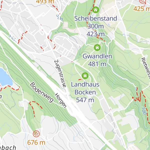Map of Reitgebäude