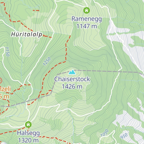 Map of Chaiserstock
