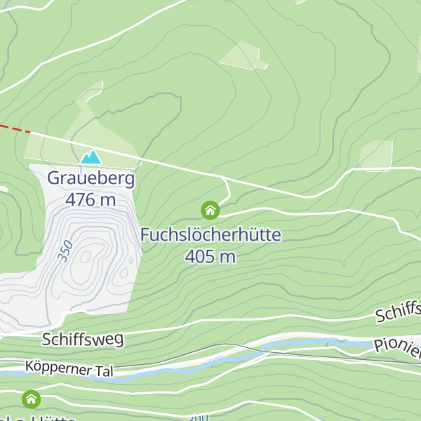 Map of Fuchslöcherhütte