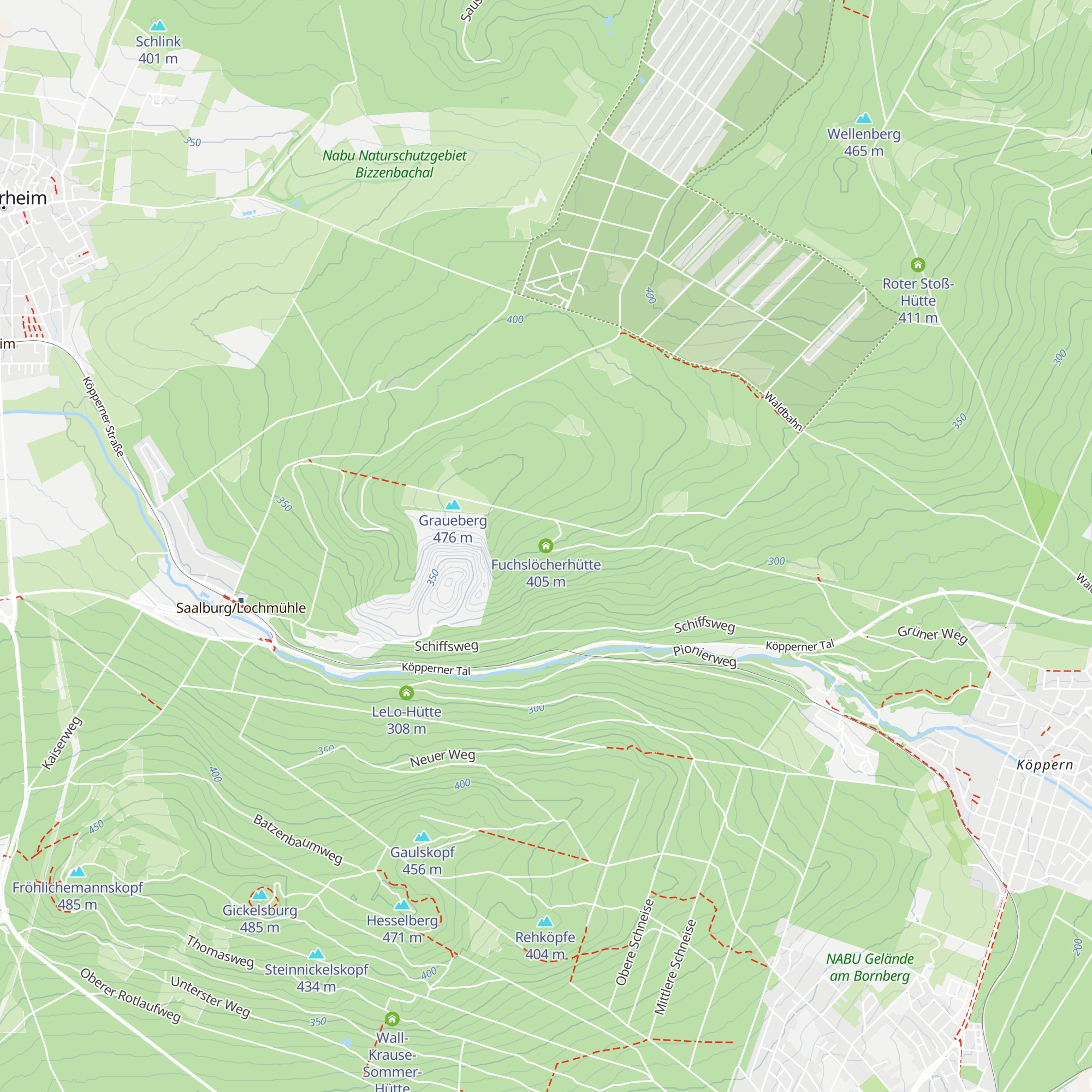 Fuchslöcherhütte map