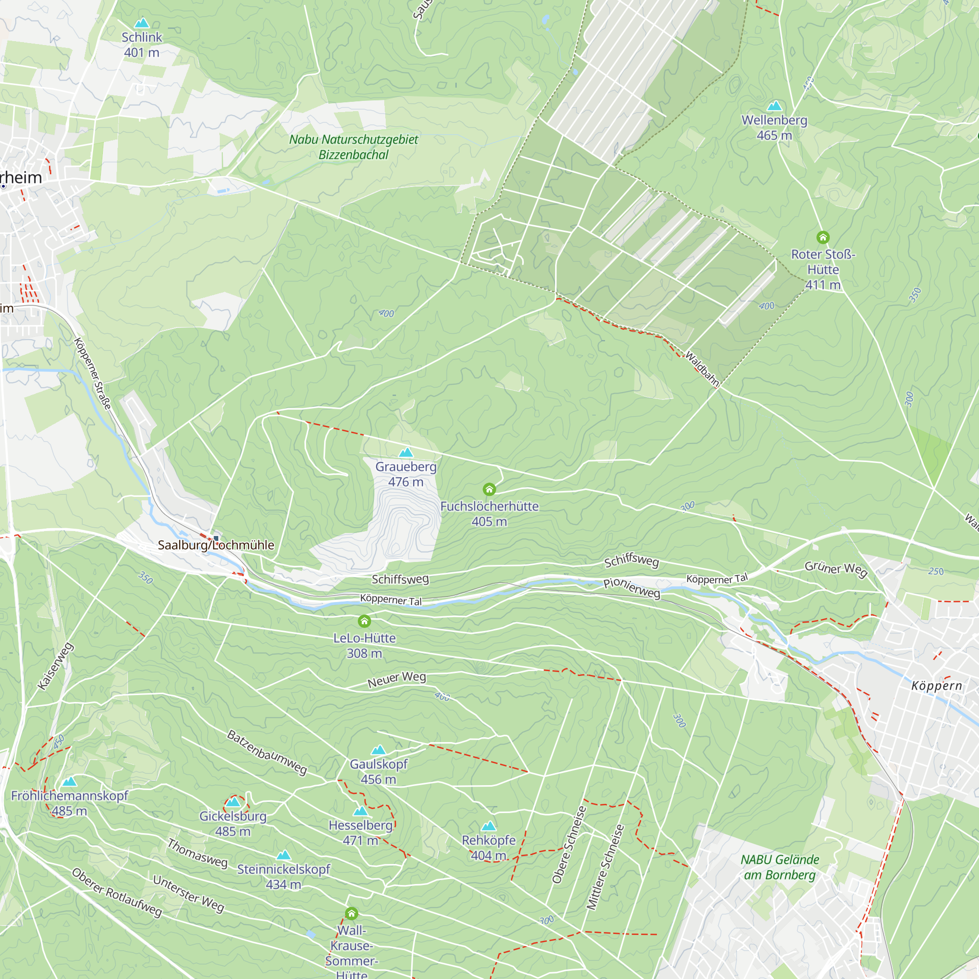 Fuchslöcherhütte map
