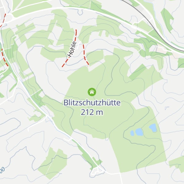 Map of Blitzschutzhütte