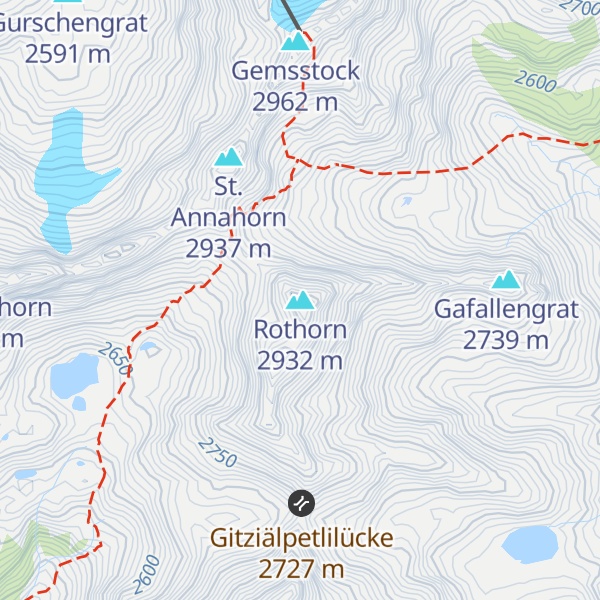 Map of Rothorn