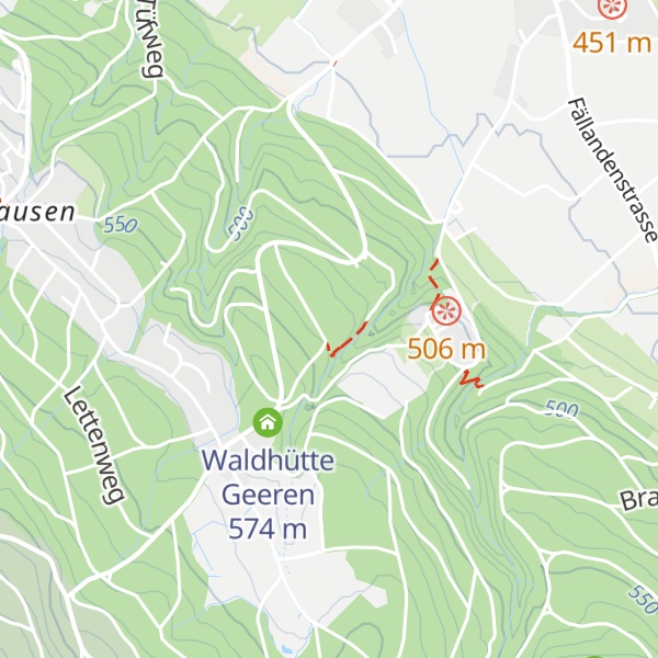 Map of Luchshütte