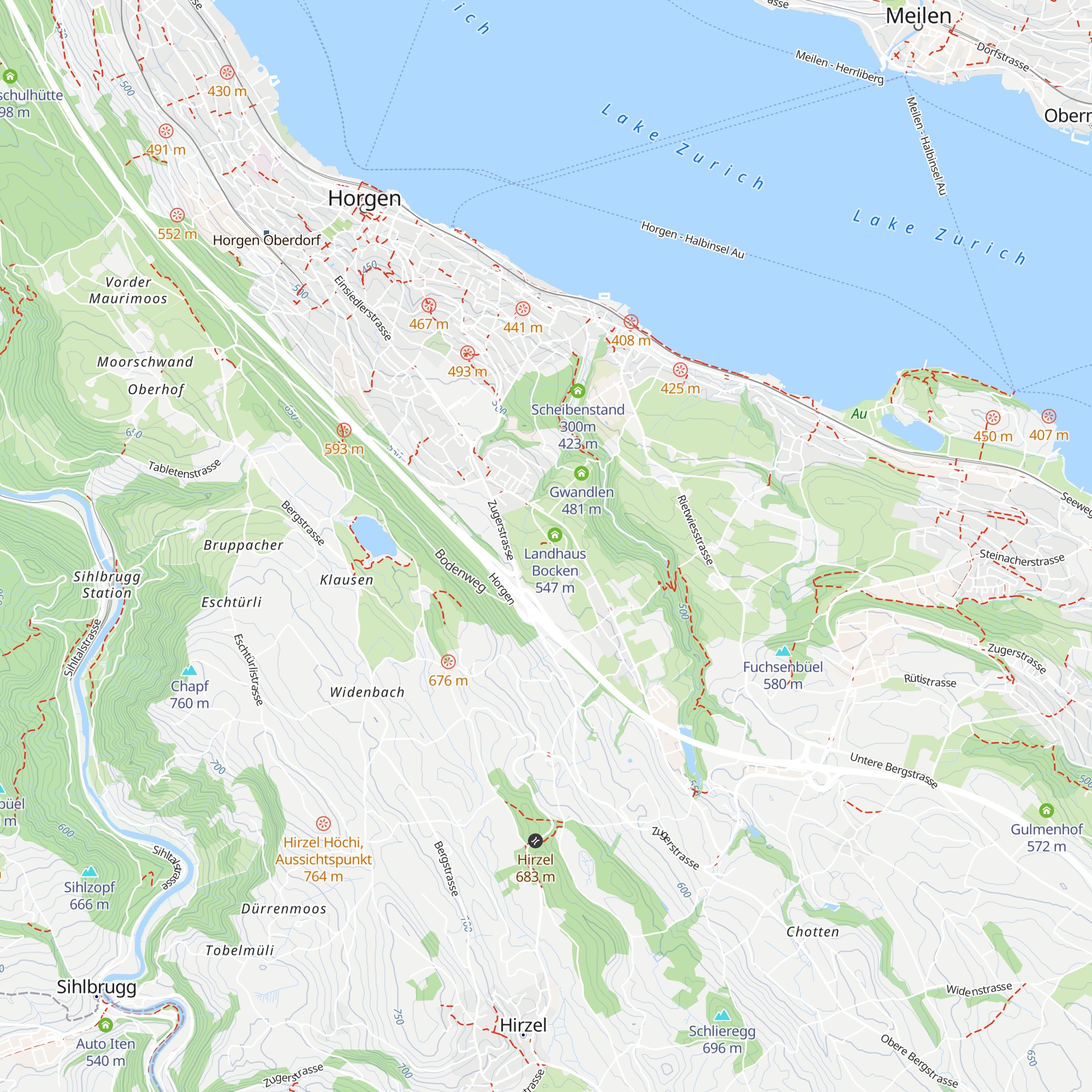 Taubenhaus map