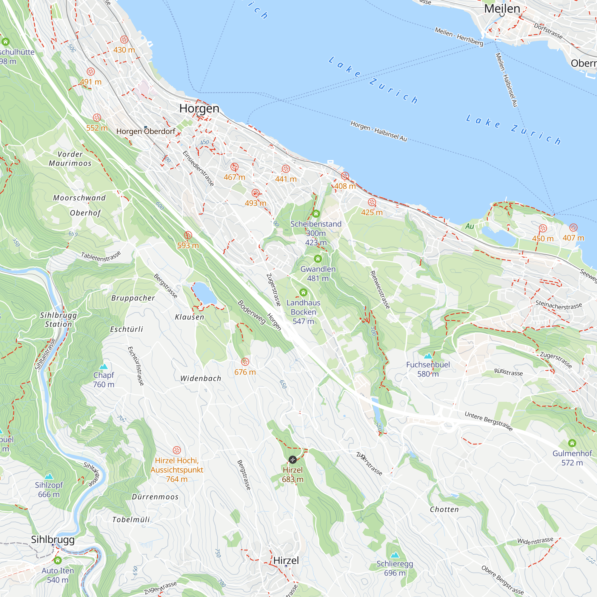Taubenhaus map