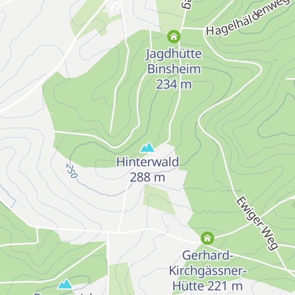 Map of Hinterwald