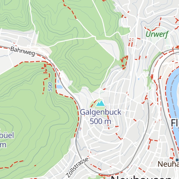 Map of Pfadihütte Neuhausen