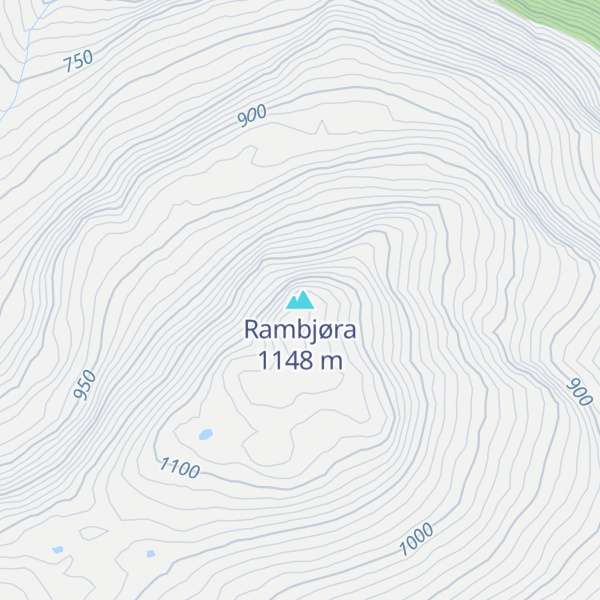 Map of Rambjøra