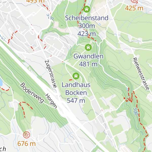 Map of Landhaus Bocken