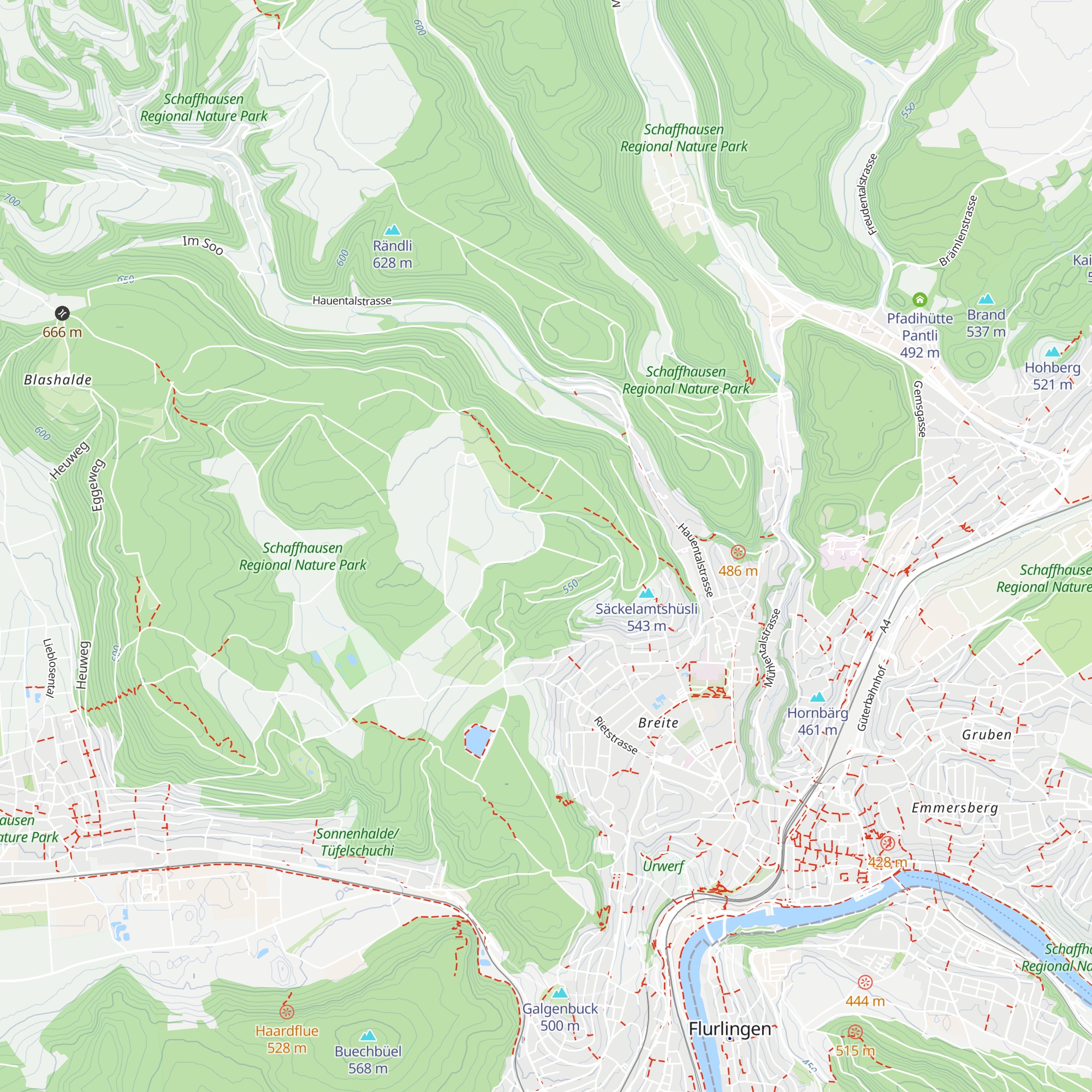 Hornusserhütte Griesbach map