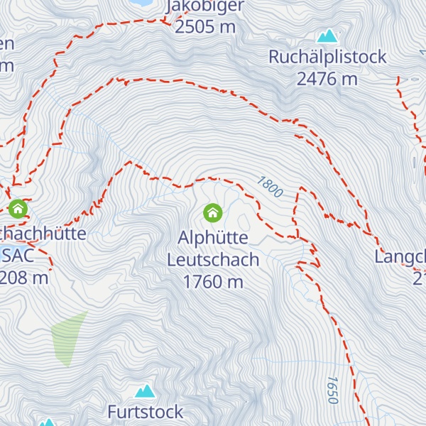 Map of Alphütte Leutschach