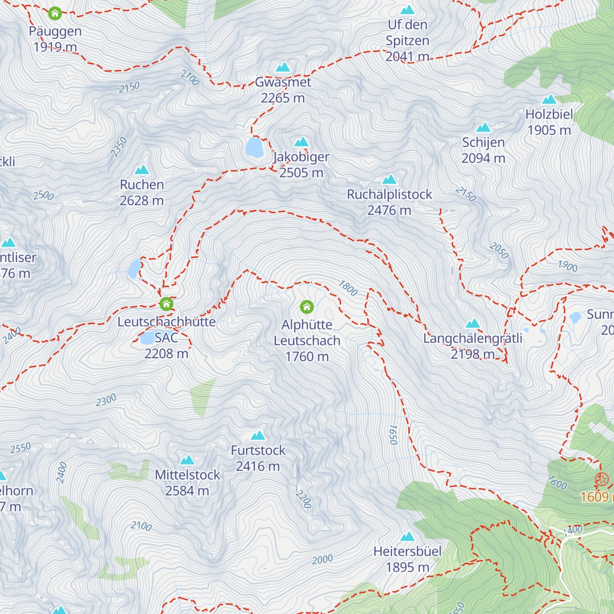 Alphütte Leutschach map