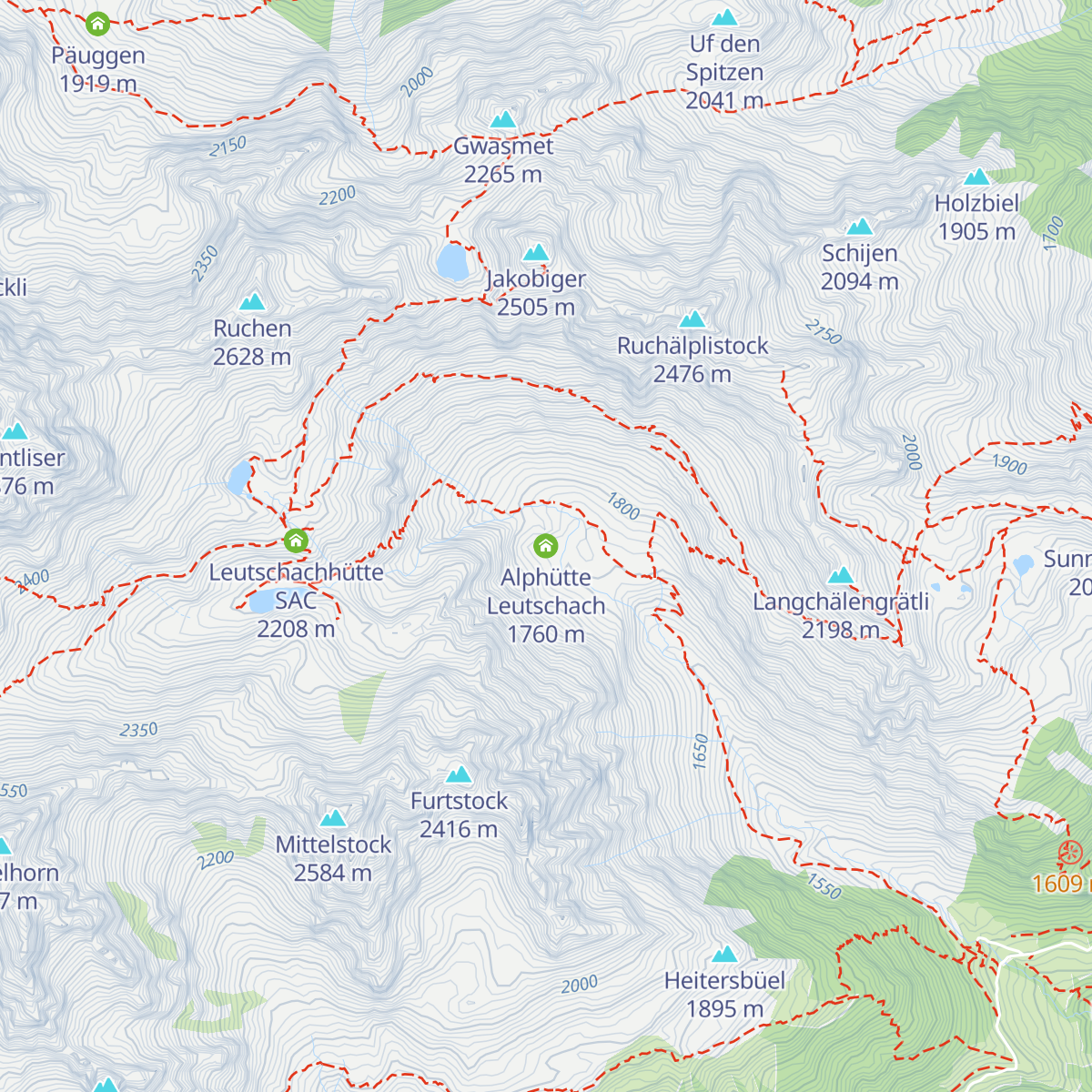 Alphütte Leutschach map