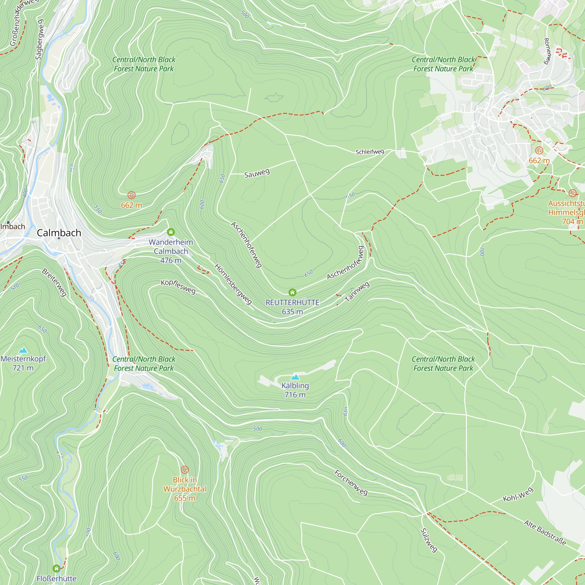 REUTTERHÜTTE map