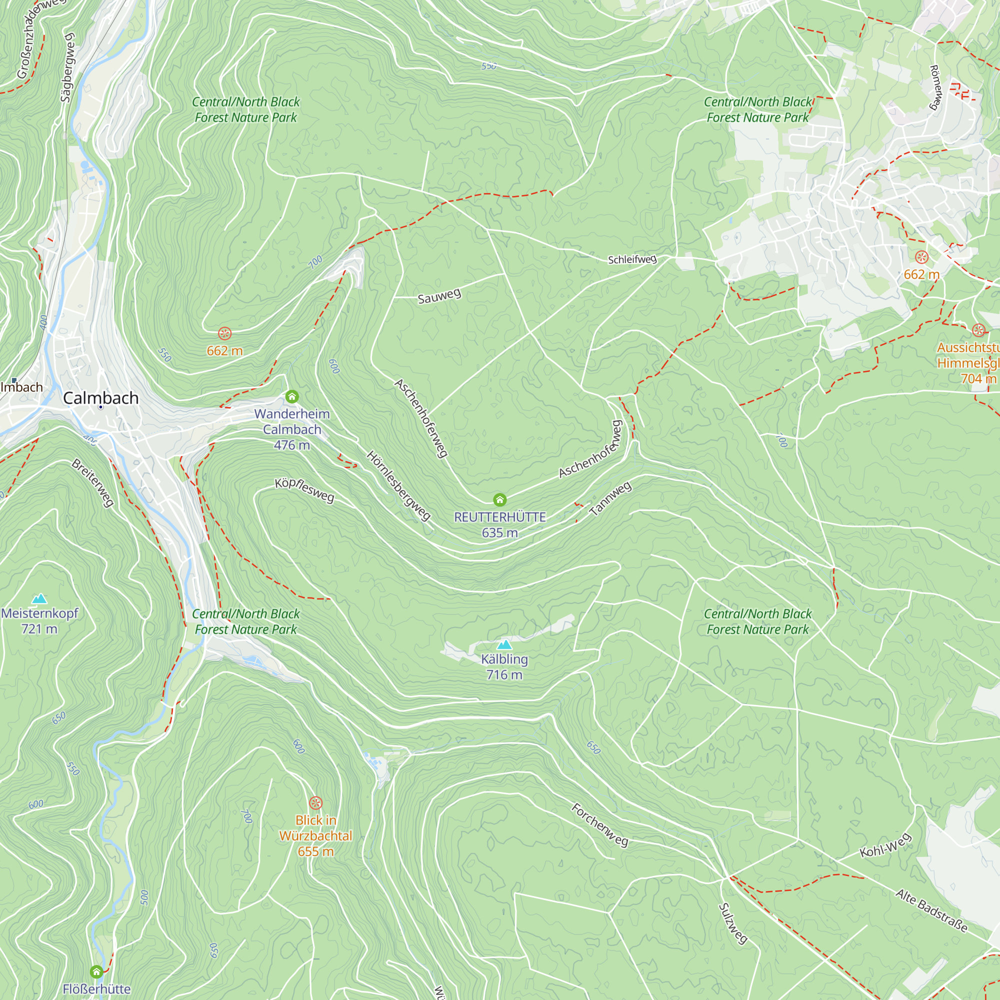 REUTTERHÜTTE map