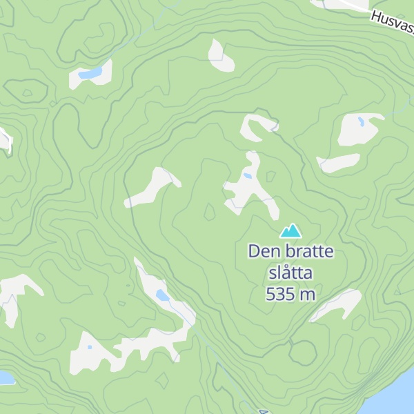 Map of Lauvåsen
