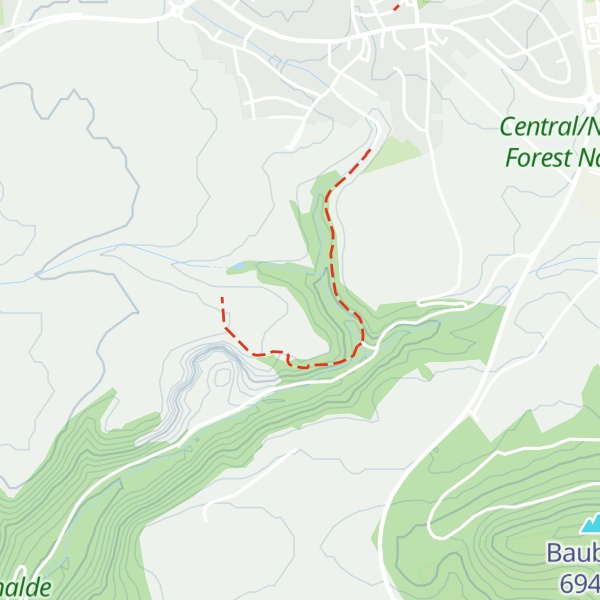 Map of Wanderhütte Bochingen