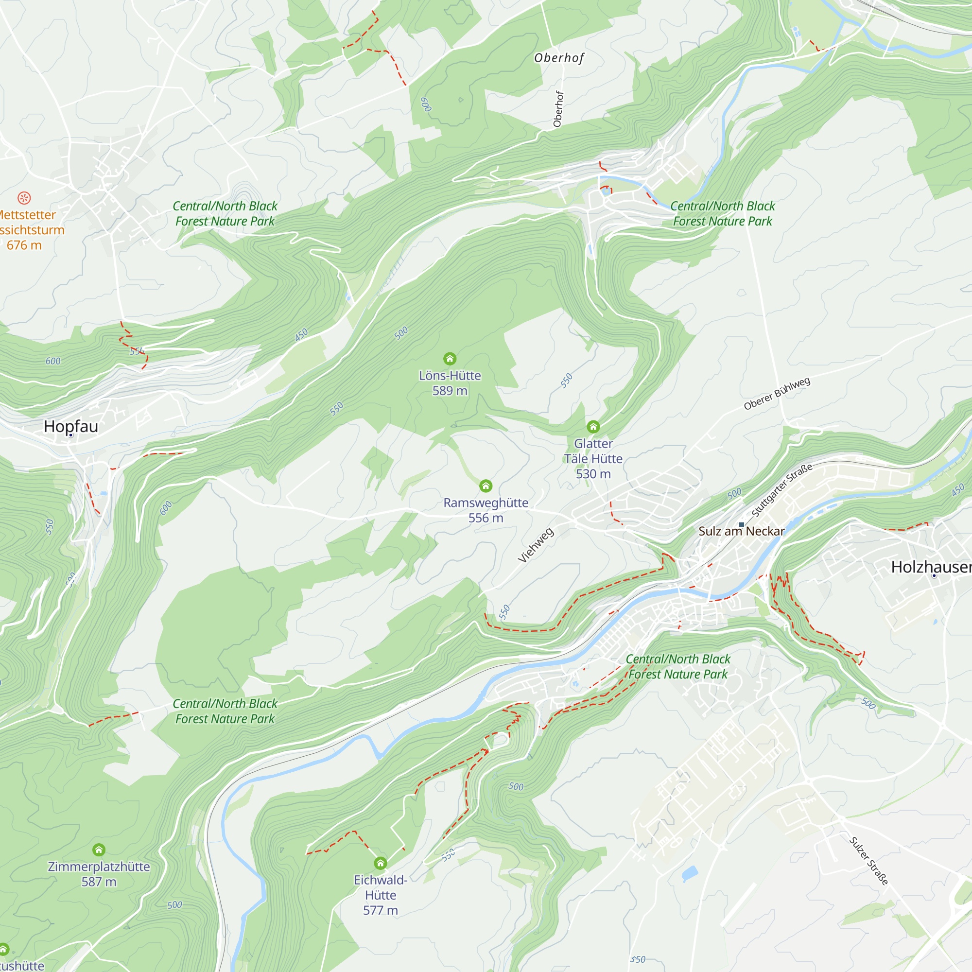 Ramsweghütte map
