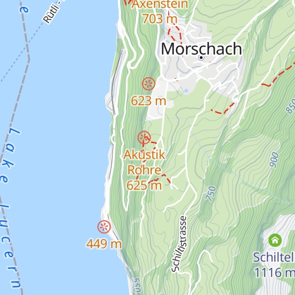 Map of Antoniushaus Mattli
