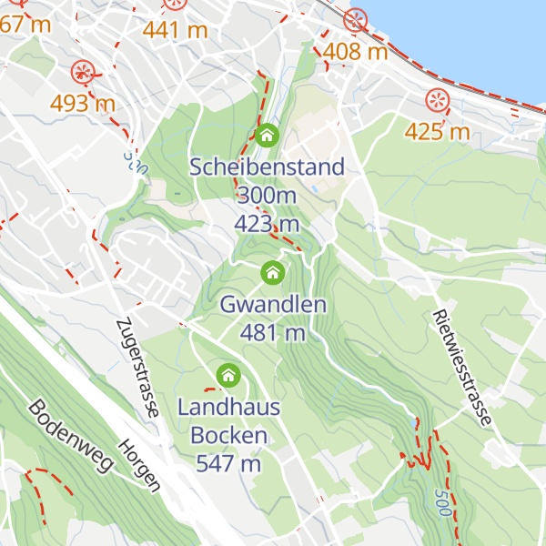 Map of Gwandlen