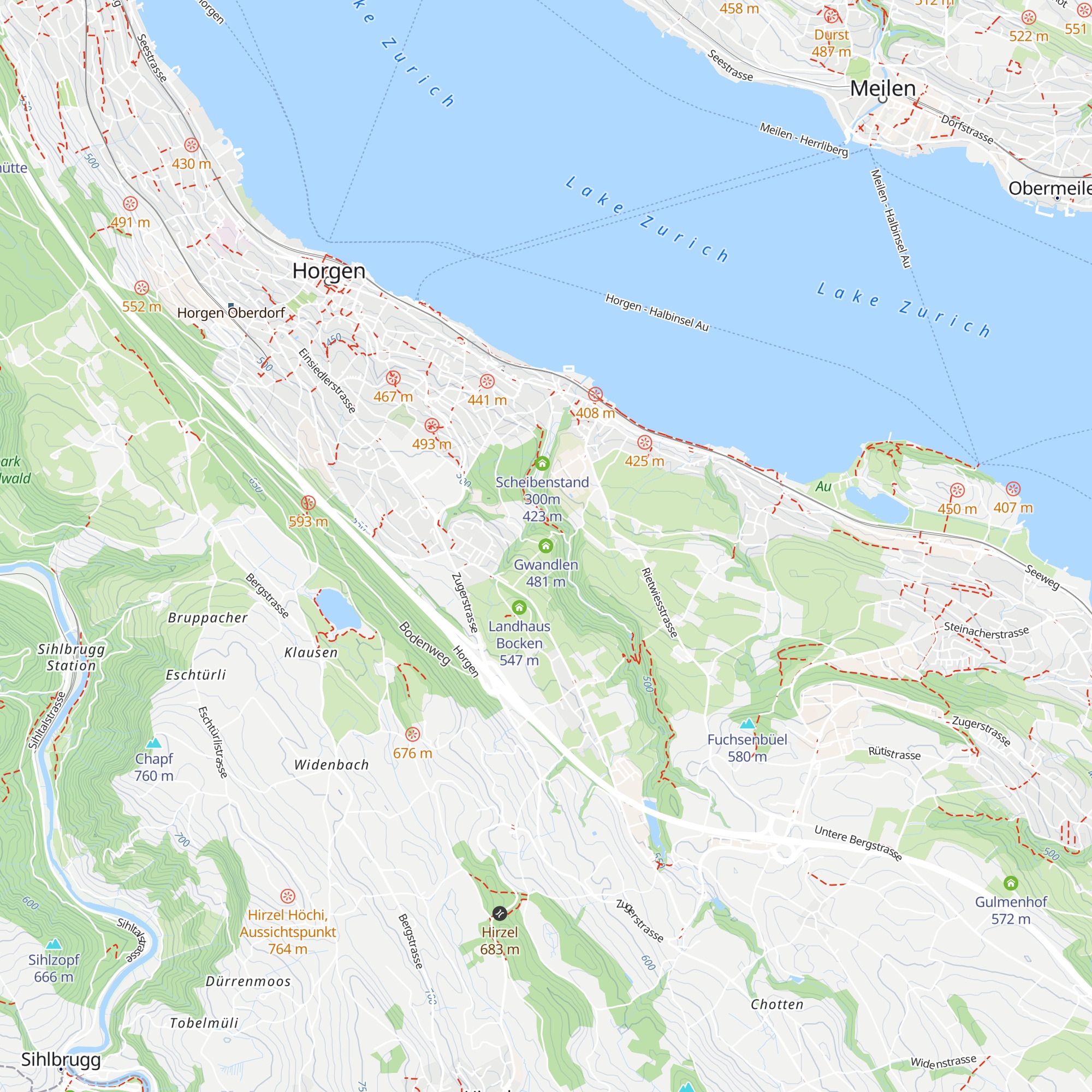 Gwandlen map