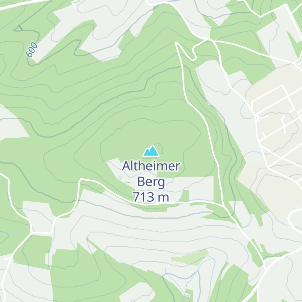 Map of Altheimer Berg