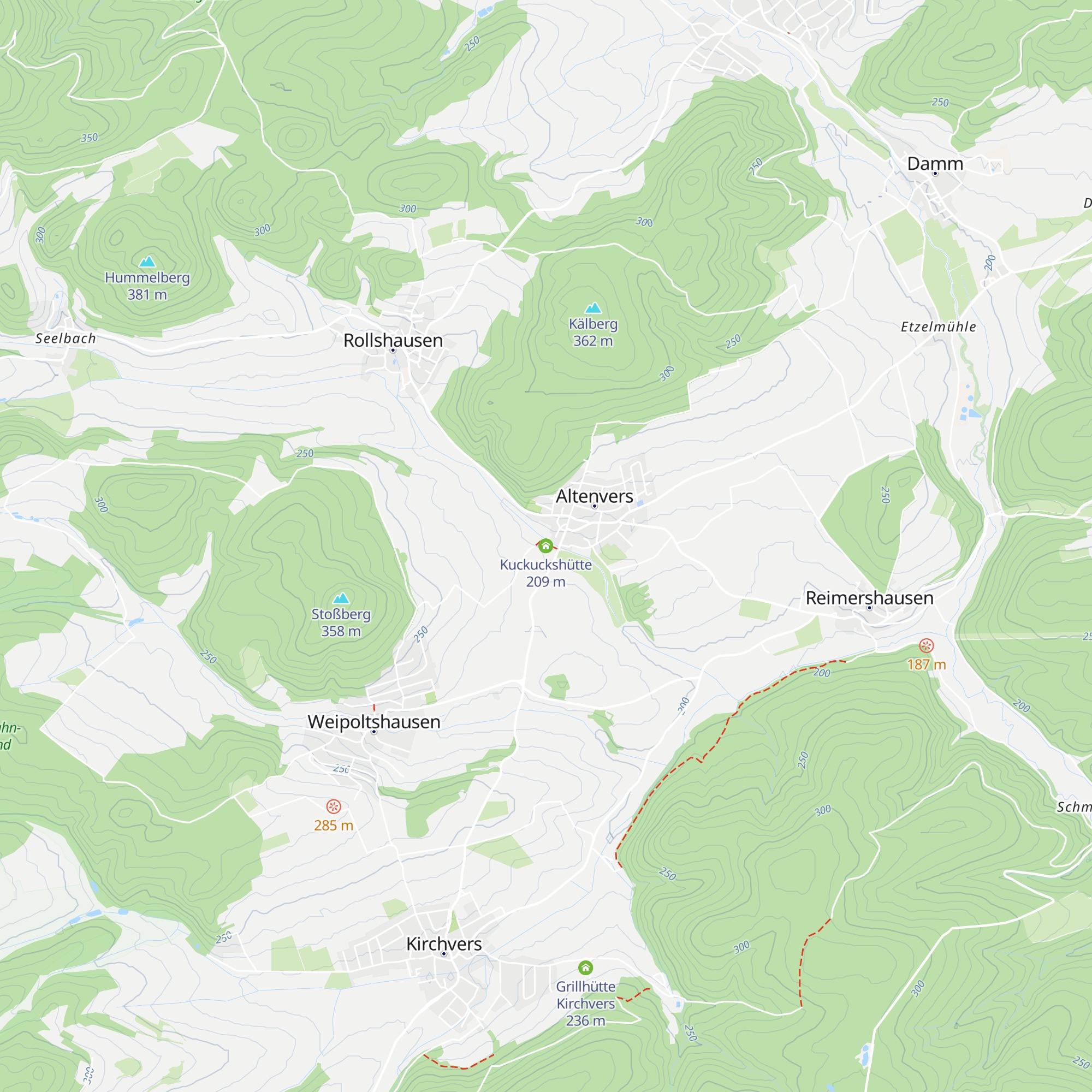 Kuckuckshütte map