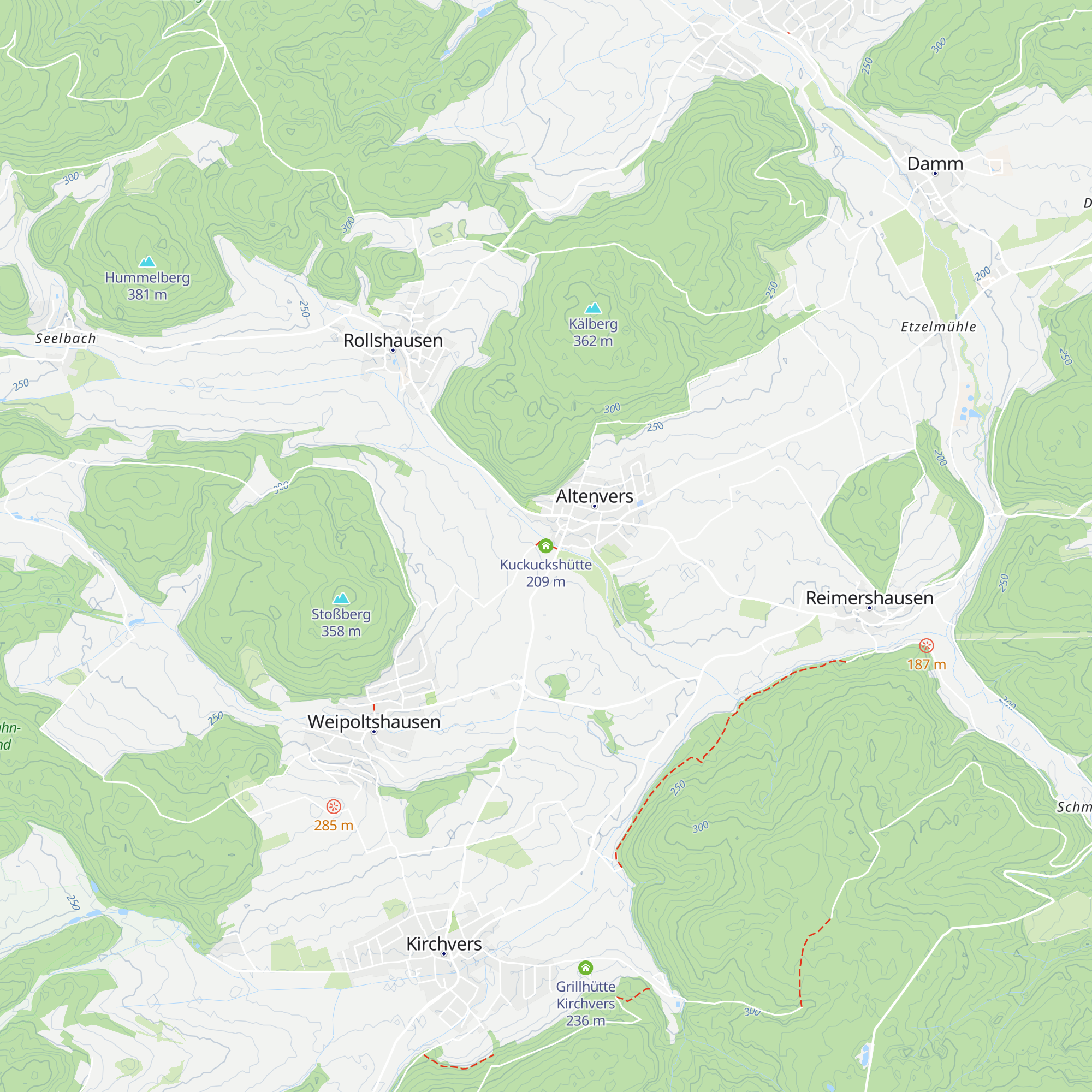 Kuckuckshütte map