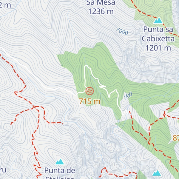 Map of Baita Porcella (in abbandono)