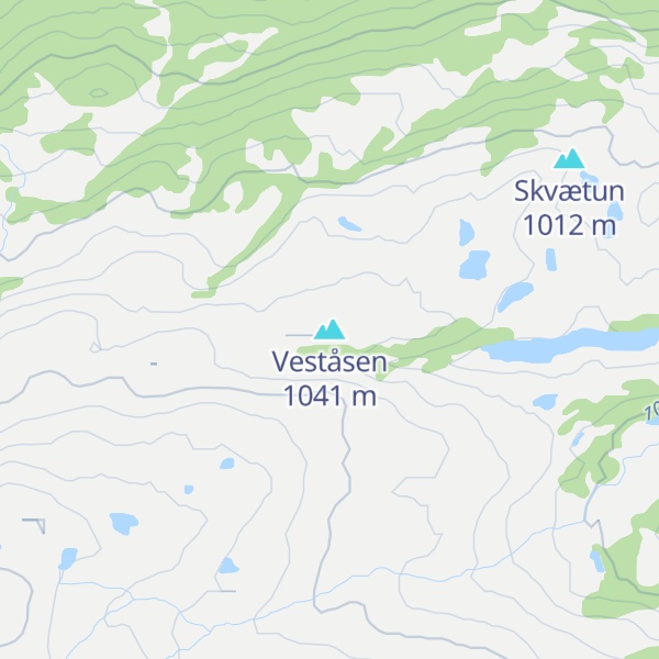 Map of Veståsen