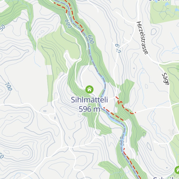 Map of Sihlmätteli