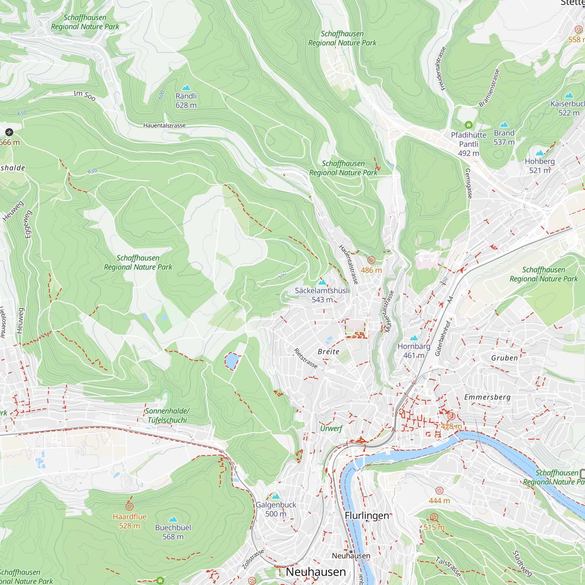 Klushütte map