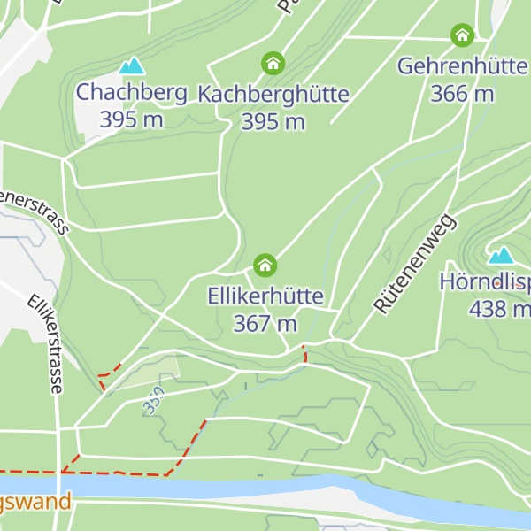 Map of Ellikerhütte