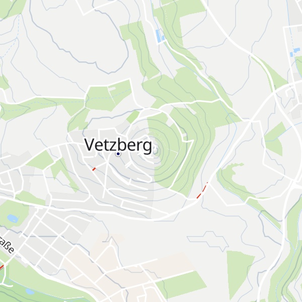 Map of Vetzberg