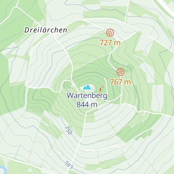 Map of Wartenberg