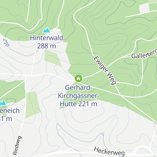 Map of Gerhard-Kirchgässner-Hütte